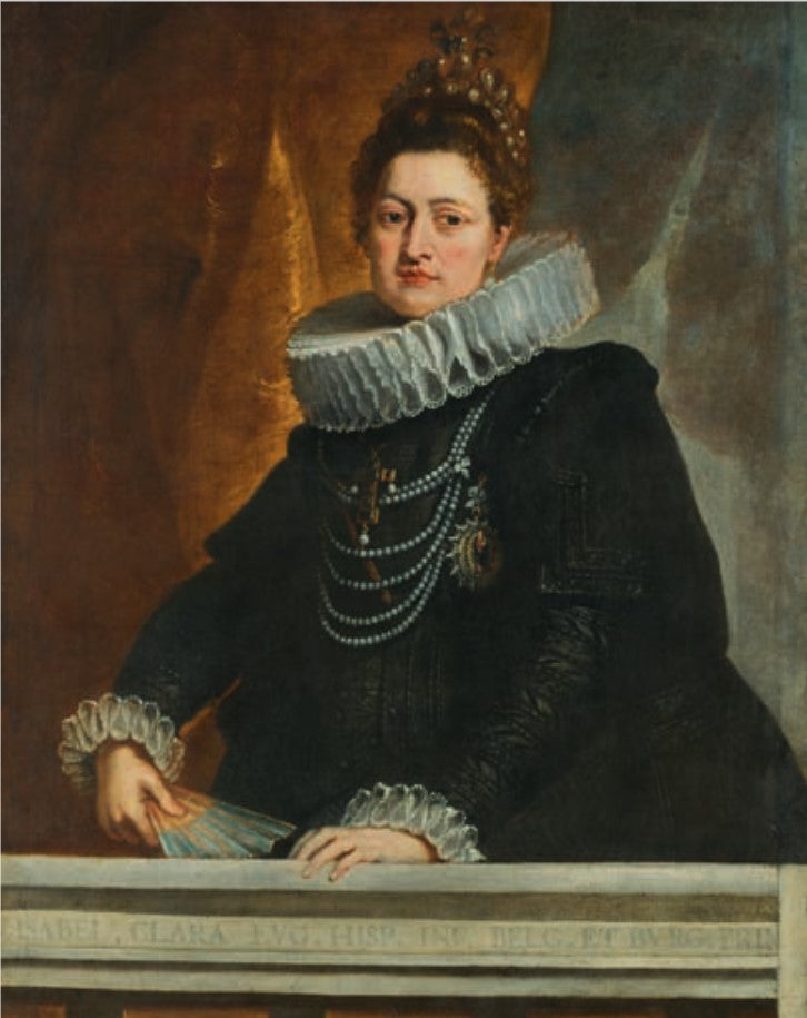 Portrait d'Isabella Clara Eugenia - Peter Paul Rubens