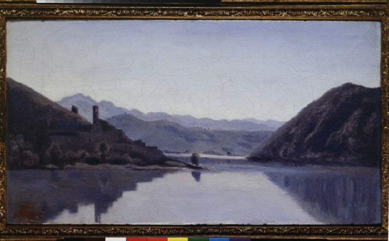 Le lac de Piediluco - Jean-Baptiste Camille Corot