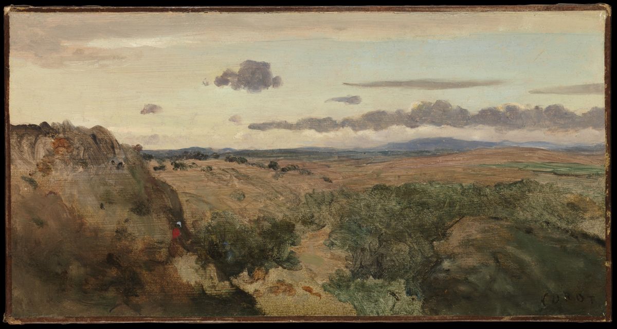 Paysage montagneux - Jean-Baptiste Camille Corot
