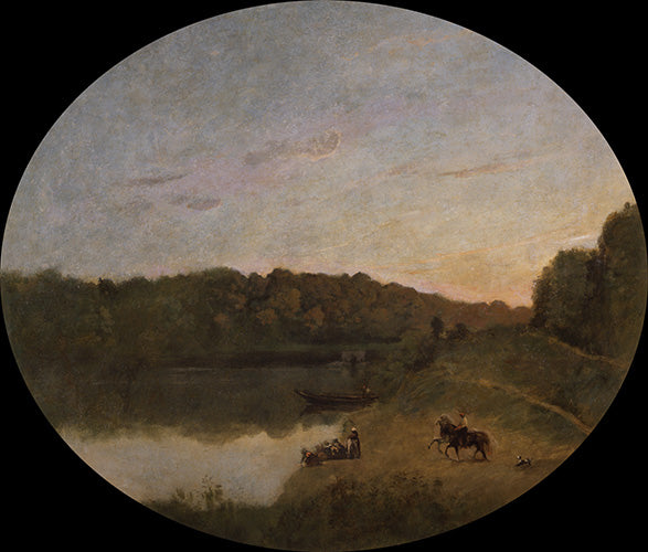 L'étang de Ville-d'Avray - Jean-Baptiste Camille Corot