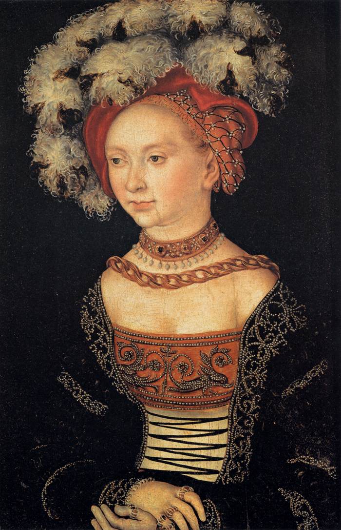 Portrait de femme - Lucas Cranach the Elder