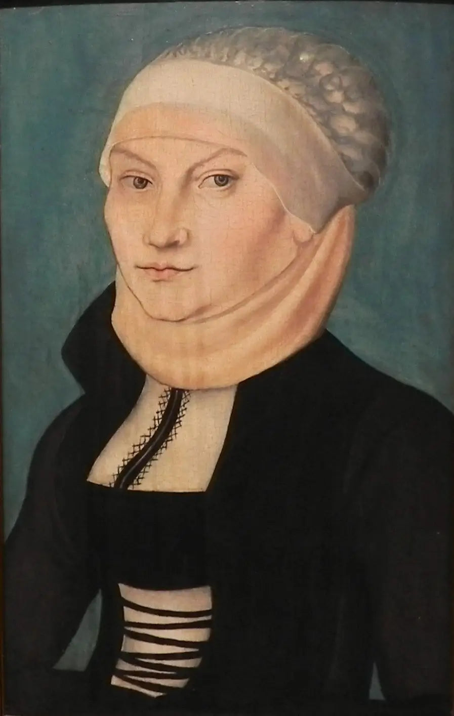 Catherine de Bora en buste regardant vers la gauche - Lucas Cranach the Elder - Alpha Reproduction
