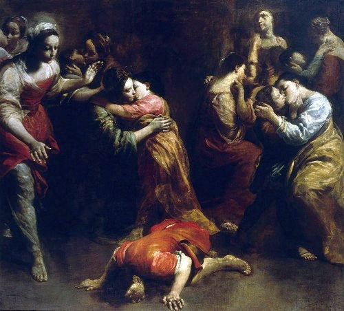 Brutus embrasse la terre. - Giuseppe Maria Crespi
