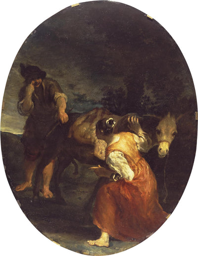 Scène de genre : Berger et Bergère - Giuseppe Maria Crespi