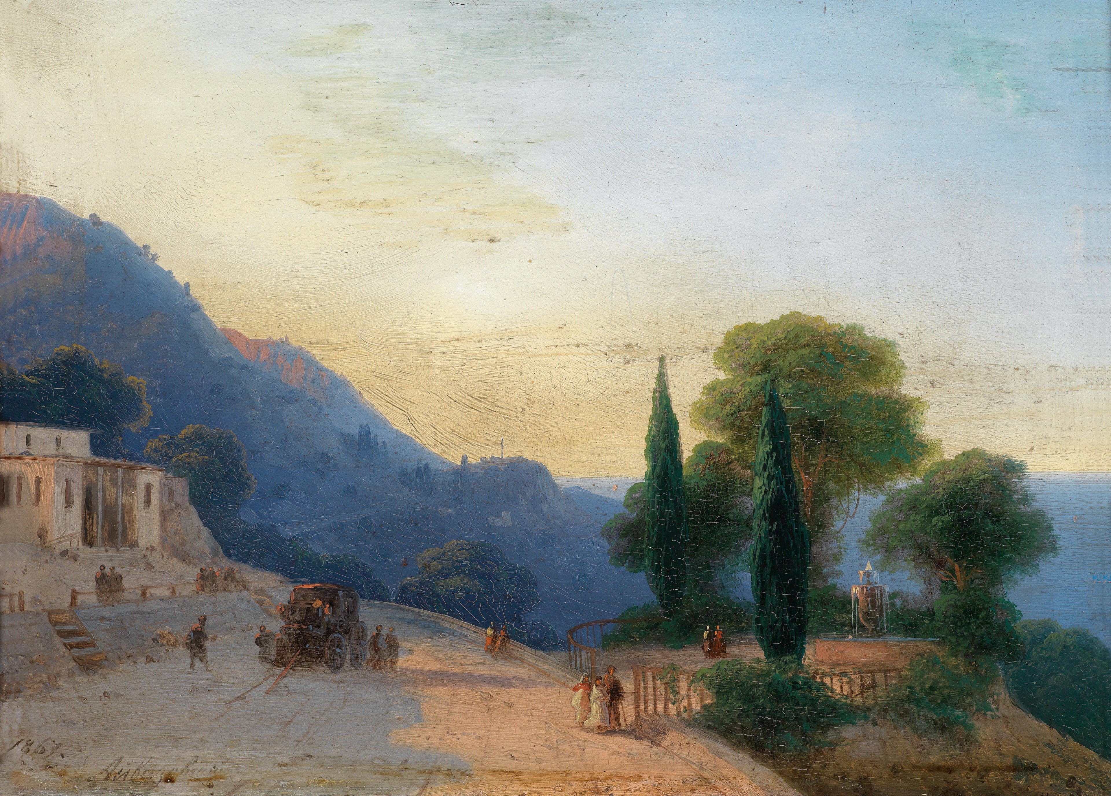Une journée d'été en Crimée - Ivan Aïvazovski