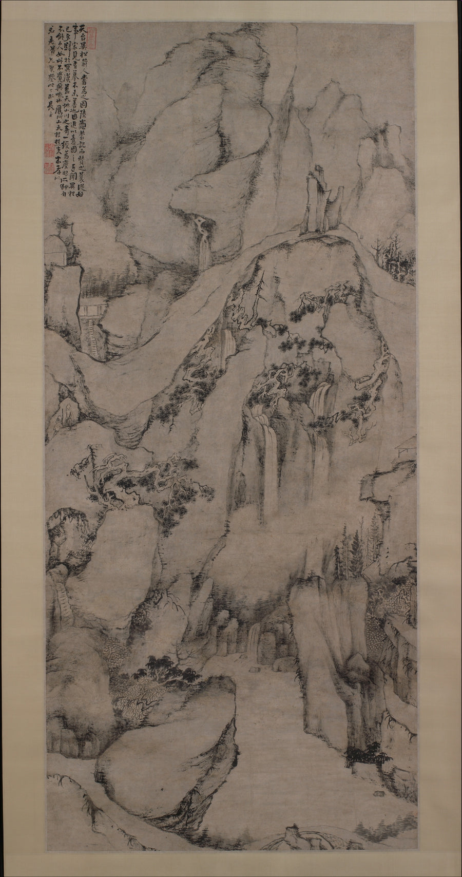 The strange pines of Mount Tiantai - Dai Benxiao