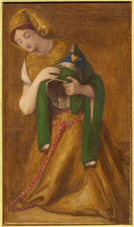 Ma Dame Greensleeves - Dante Gabriel Rossetti