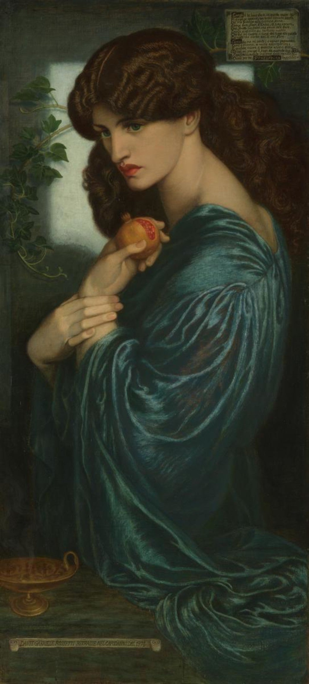 Perséphone - Dante Gabriel Rossetti