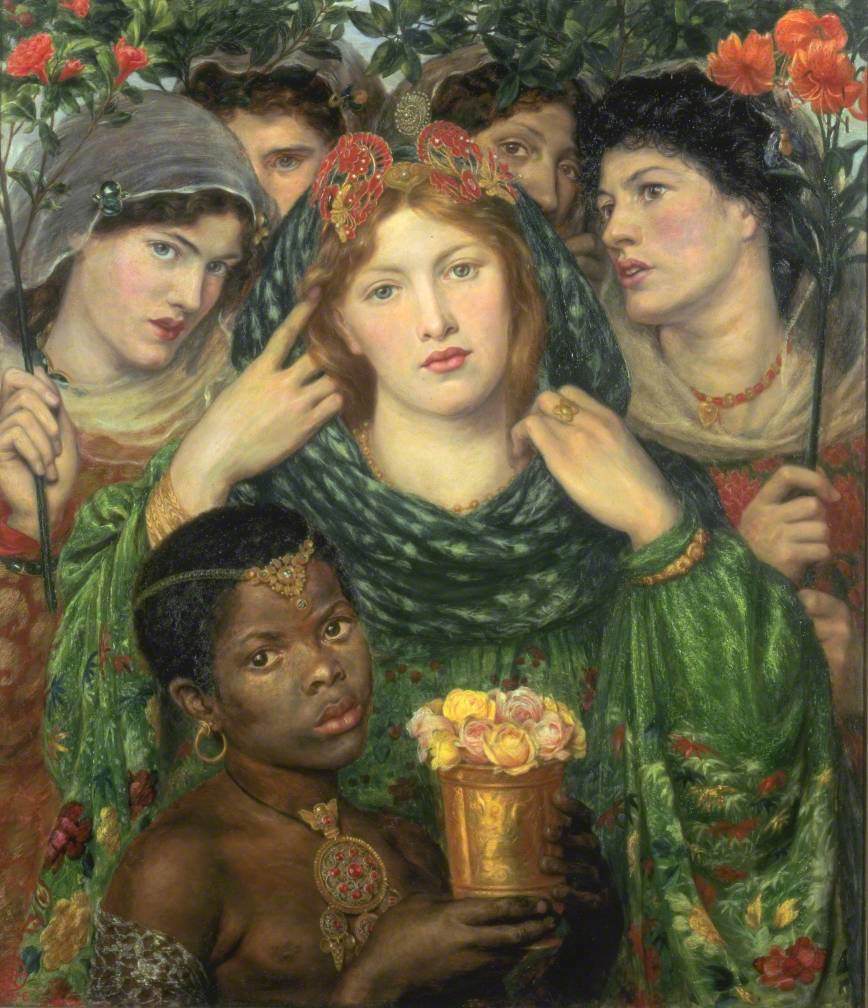 La Bien-Aimée ou La Mariée - Dante Gabriel Rossetti