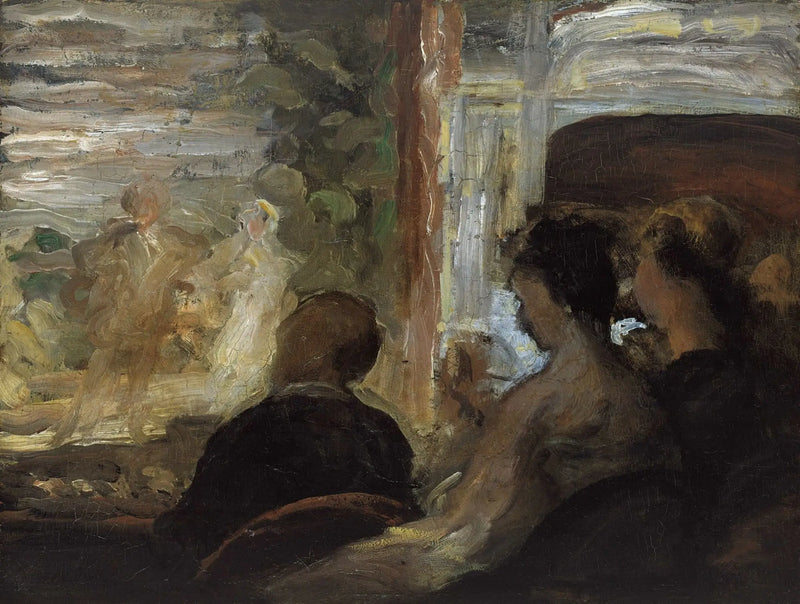 Ложа в театре - Гонор Дюмайер