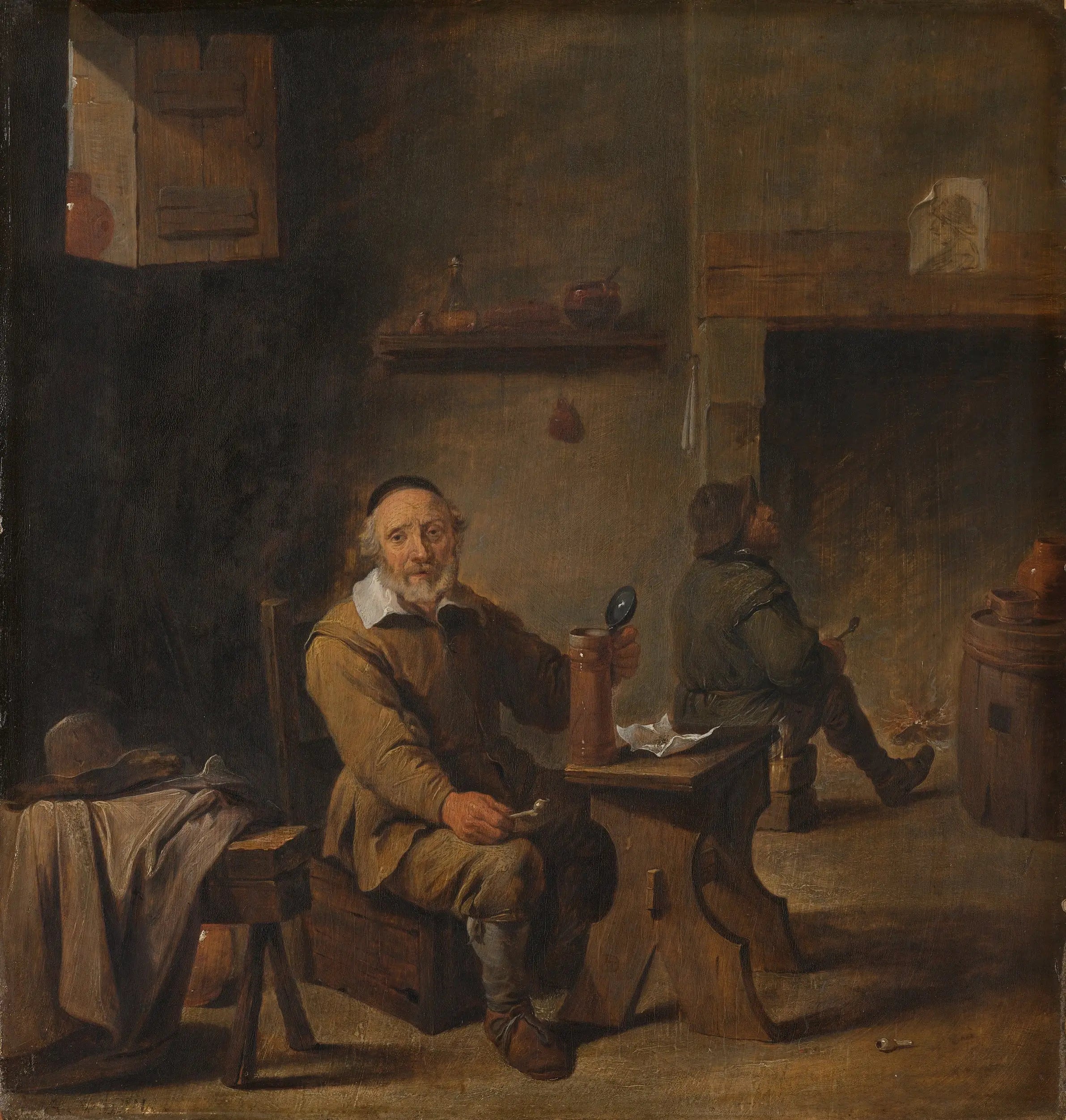 Paysans dans une auberge - David Teniers le Jeune - Alpha Reproduction