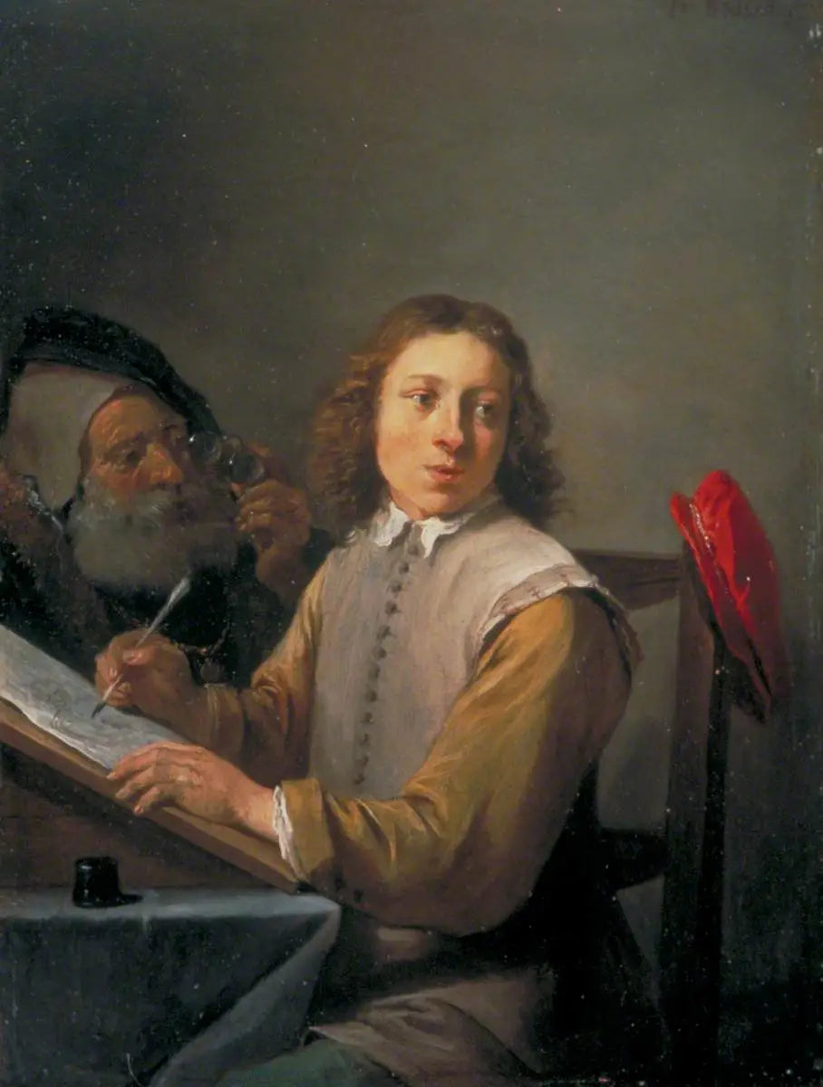 Les cinq sens: la vue - David Teniers le Jeune - Alpha Reproduction