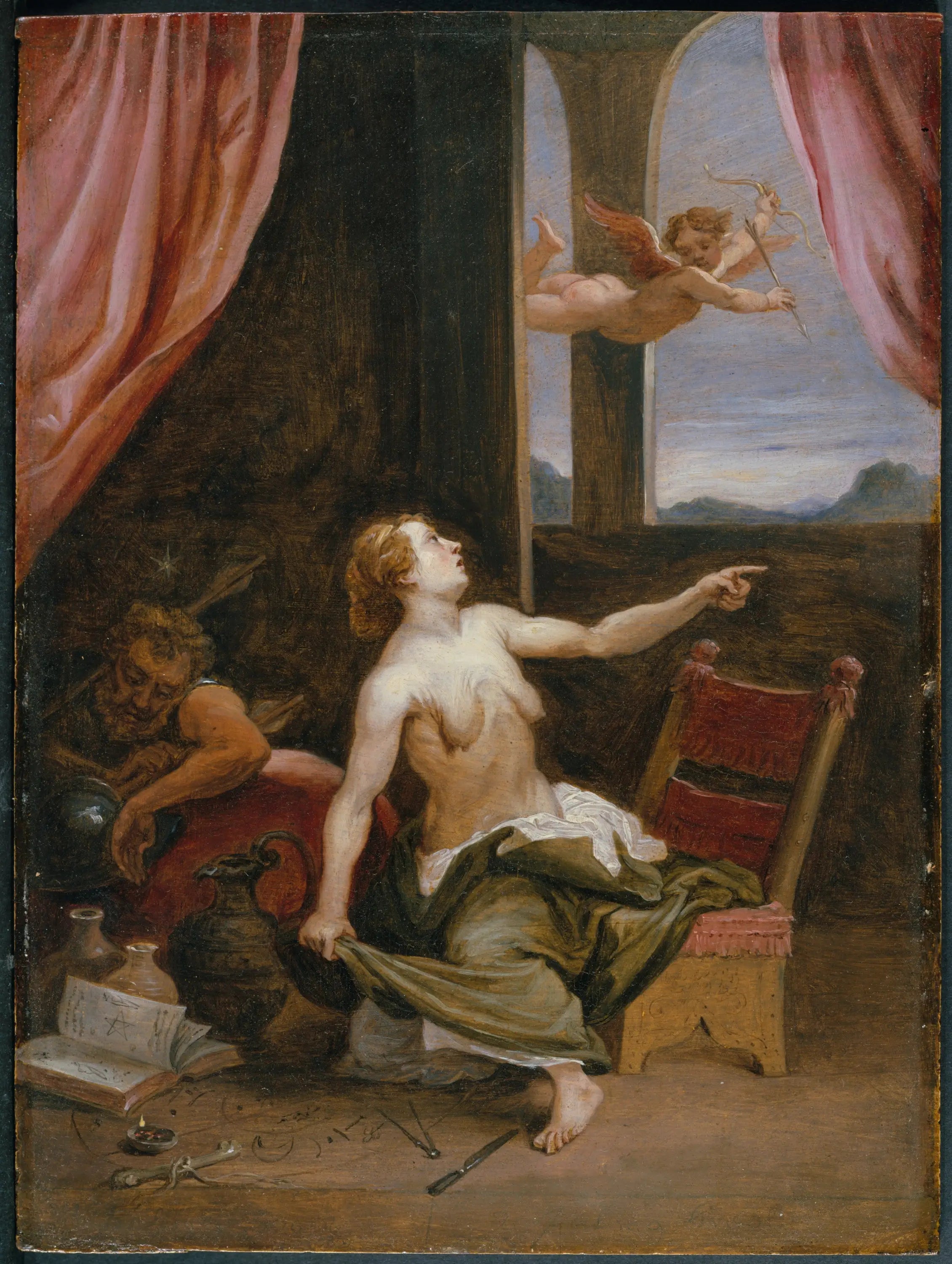 La vieillesse à la recherche de la jeunesse - David Teniers le Jeune - Alpha Reproduction