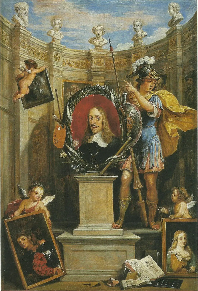 Модель для Theatrum Pictorium - Давид Теньер младший