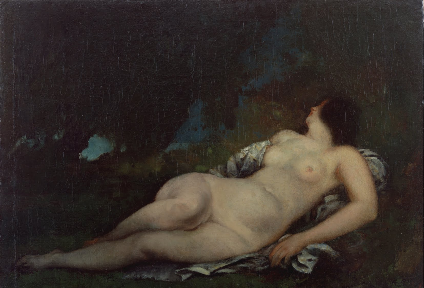 Femme étourdissante - Gustave Courbet