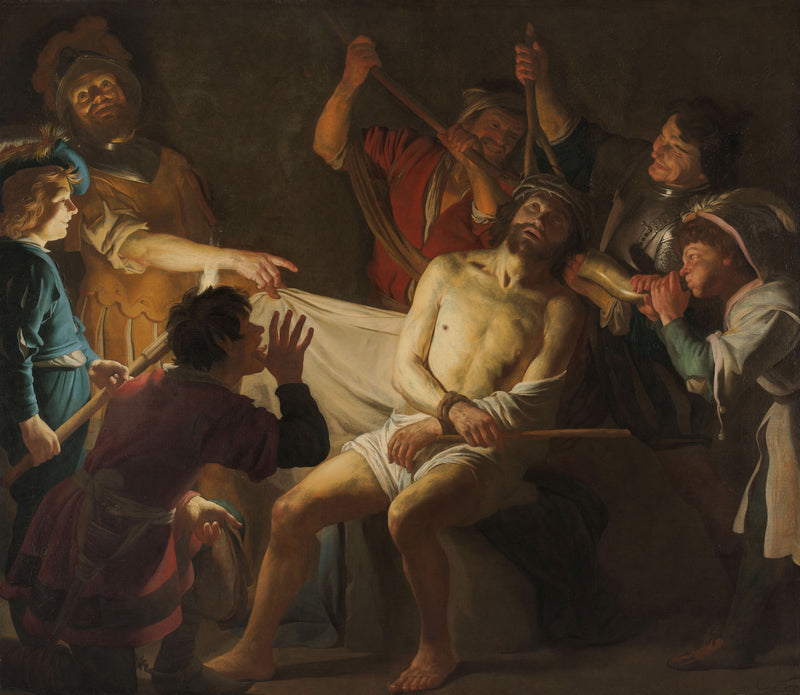 Христос с венцом из шипов - Gerrit van Honthorst