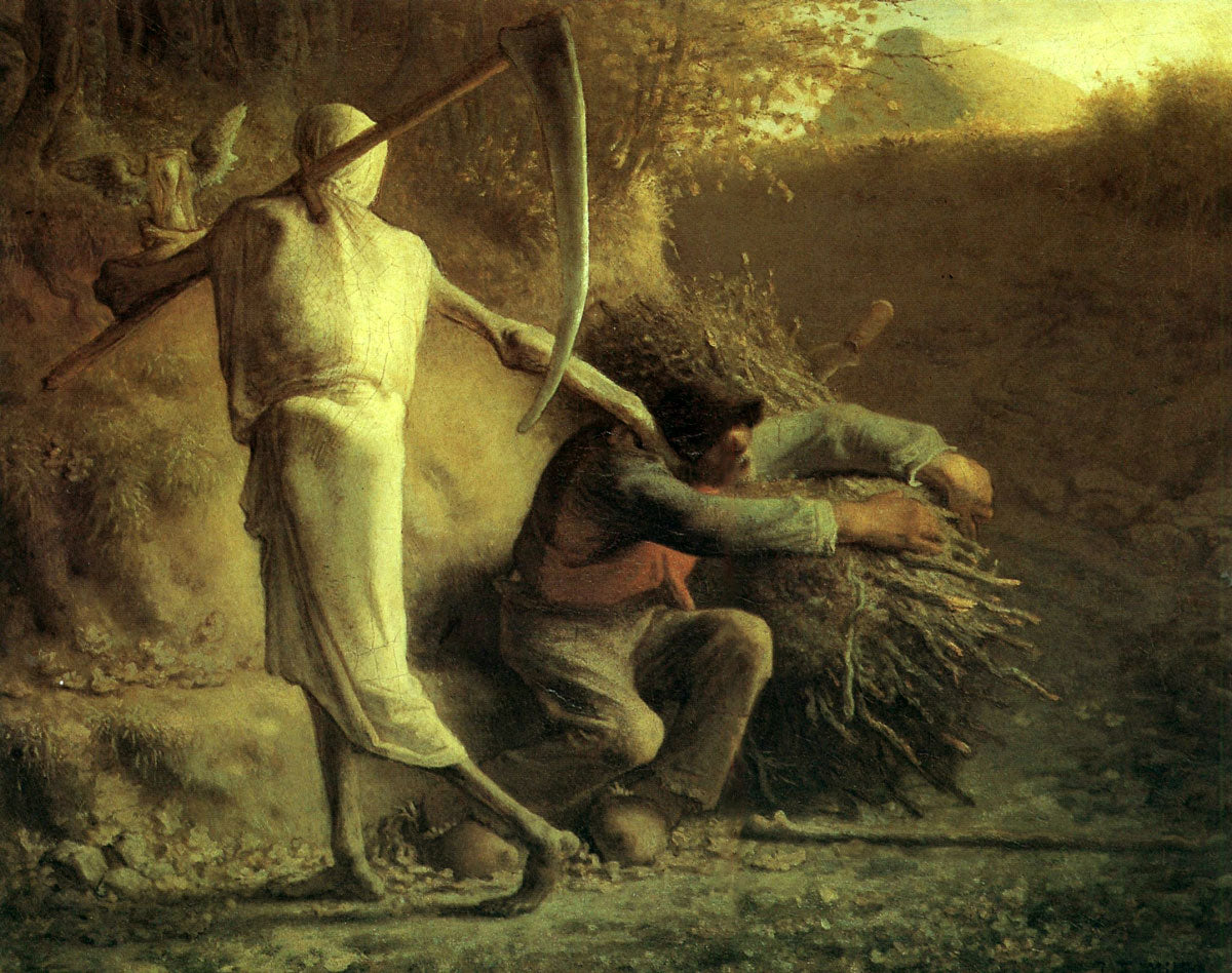 La Mort et le Bûcheron - Jean-François Millet