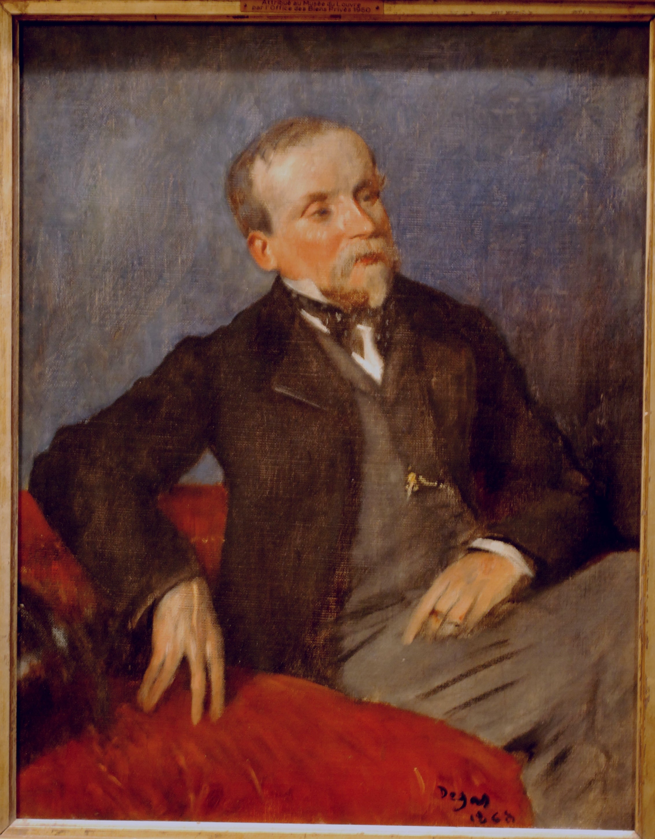 Reproduction du tableau « Évariste de Valernes - Edgar Degas » par Alpha Reproduction en peinture à l’huile