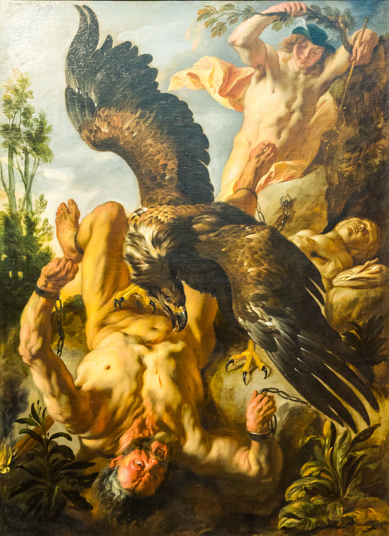 Prométhée enchaîné - Jacob Jordaens