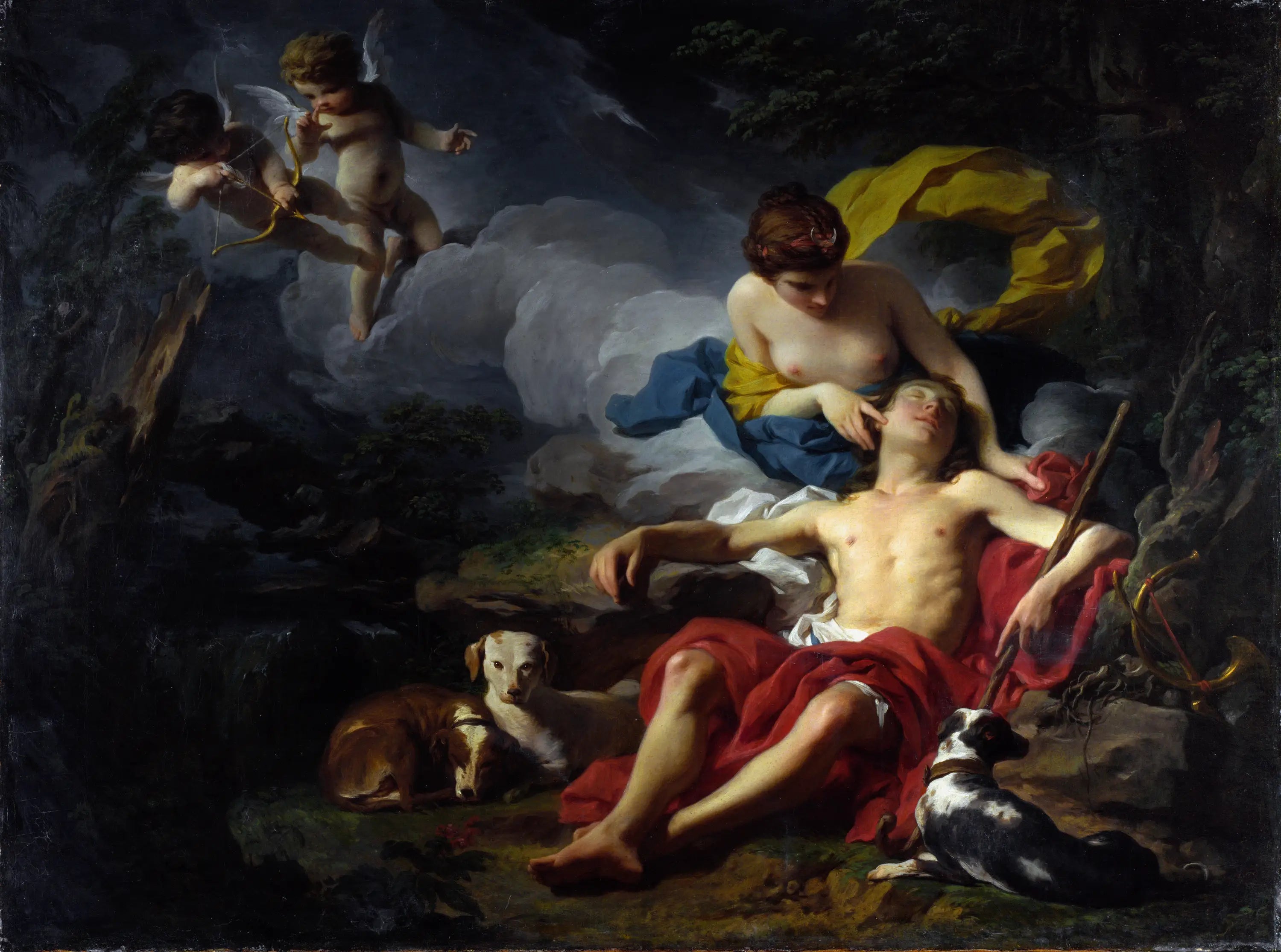 Diane et Endymion - Pierre Subleyras - Alpha Reproduction