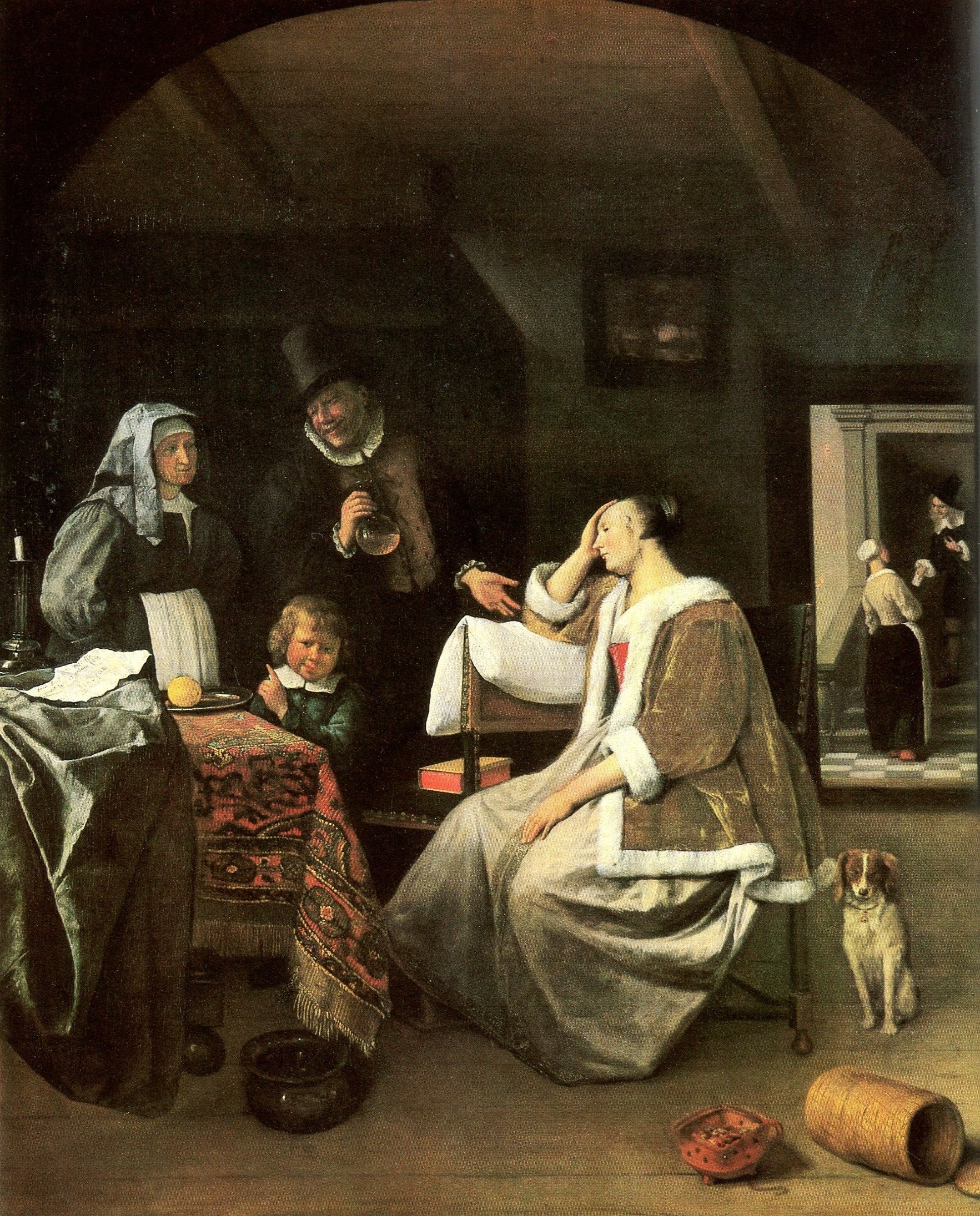 mal d'amour - Jan Steen