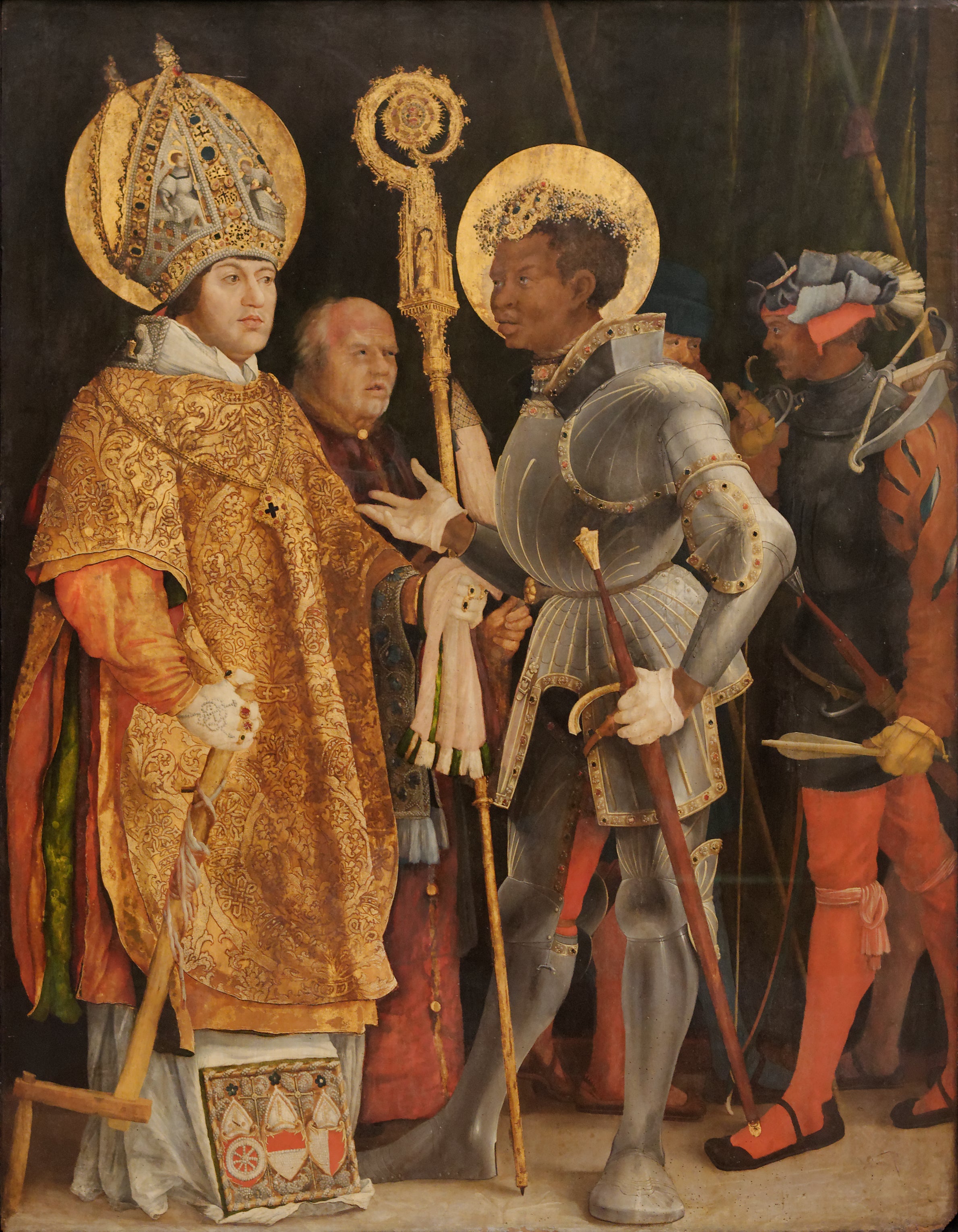 Saint Érasme et Saint Maurice - Matthias Grünewald - Alpha Reproduction