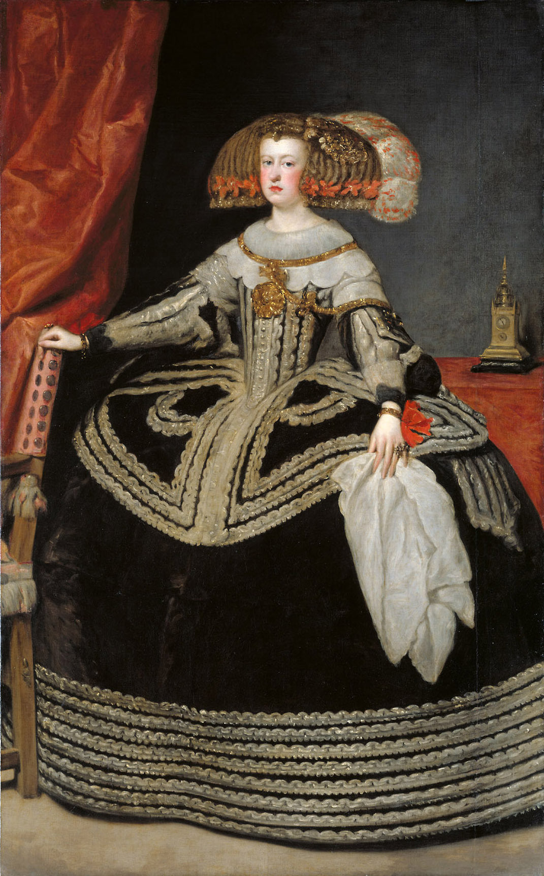 Marie-Anne, reine d'Espagne - Diego Velázquez