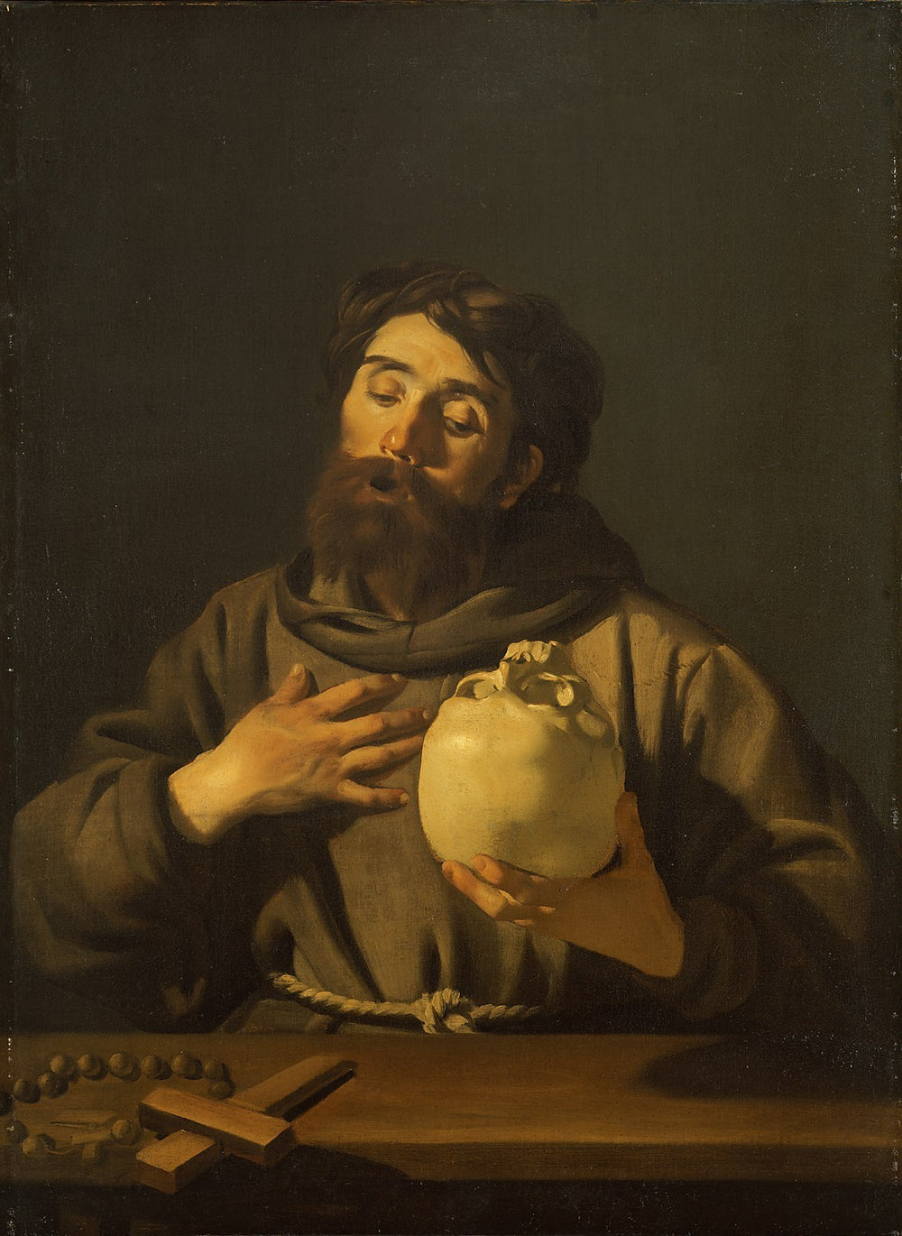 Saint François - Dirck van Baburen