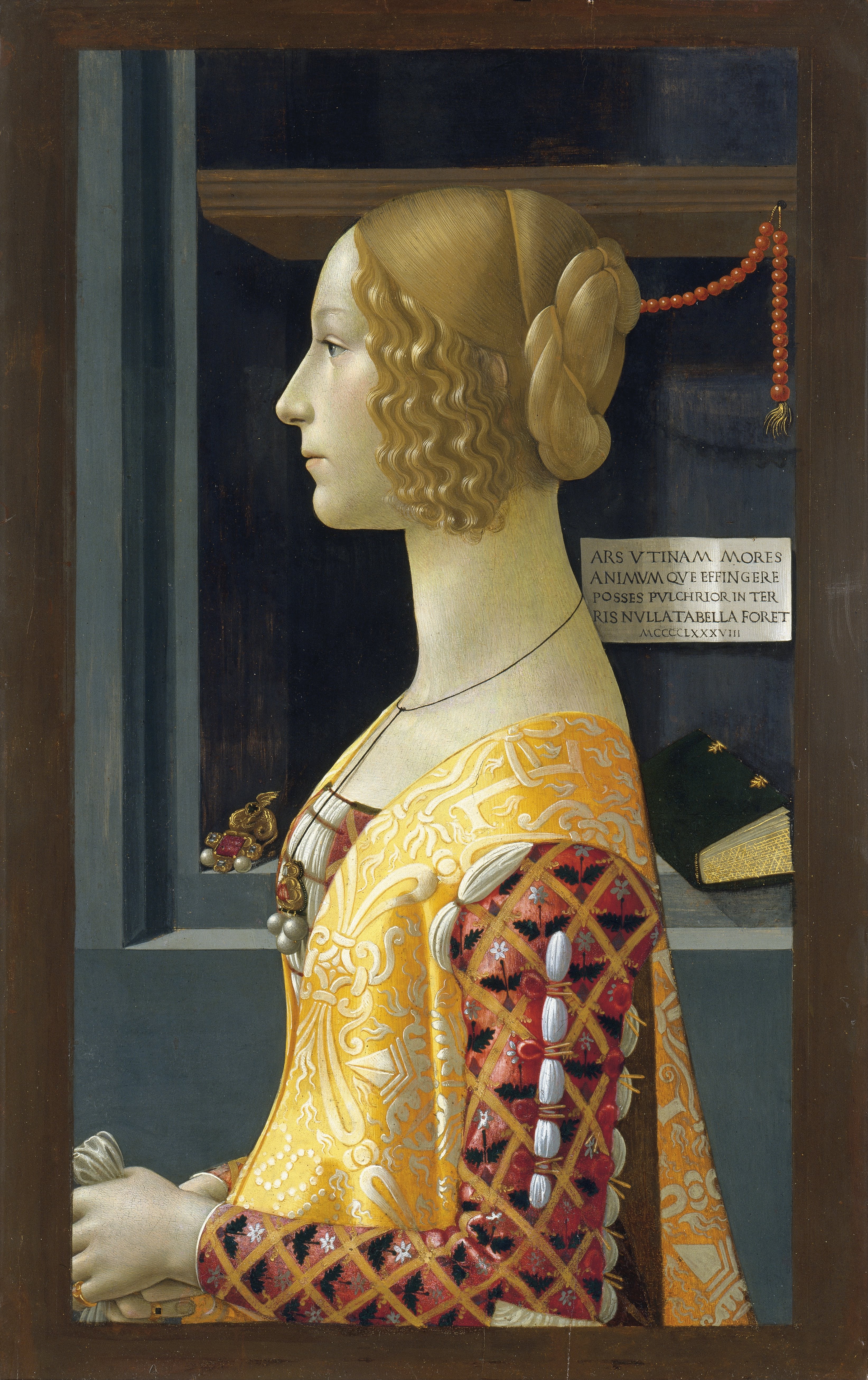 Portrait de Giovanna Tornabuoni - Domenico Ghirlandaio