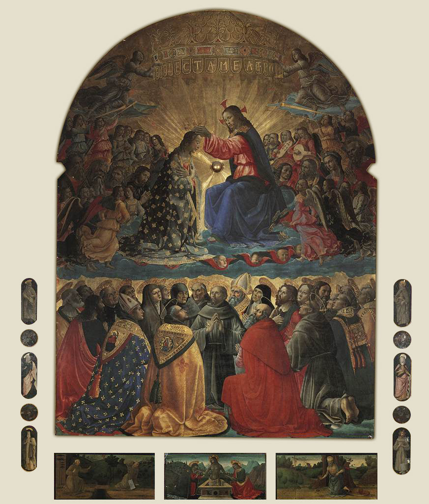 Couronnement de Narni - Domenico Ghirlandaio