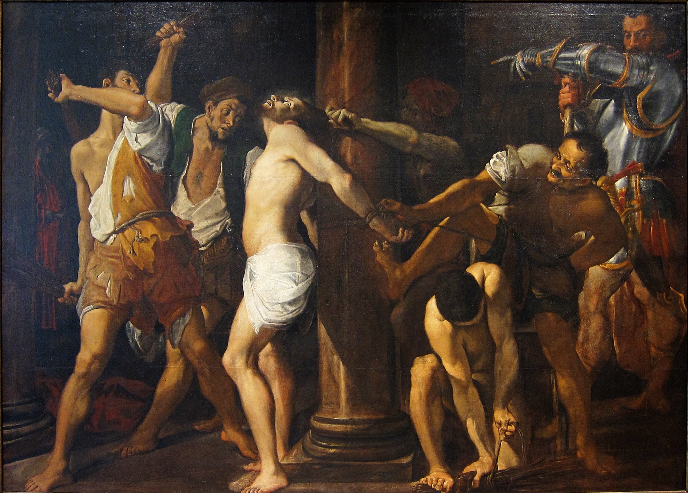 La Flagellation du Christ - Ludovico Carracci - Alpha Reproduction