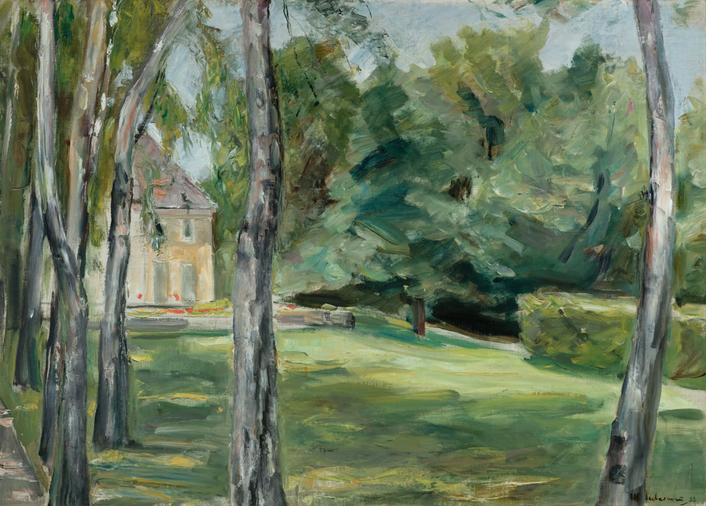 Maison dans le jardin (Dům v zahradě) - Max Liebermann - Alpha Reproduction