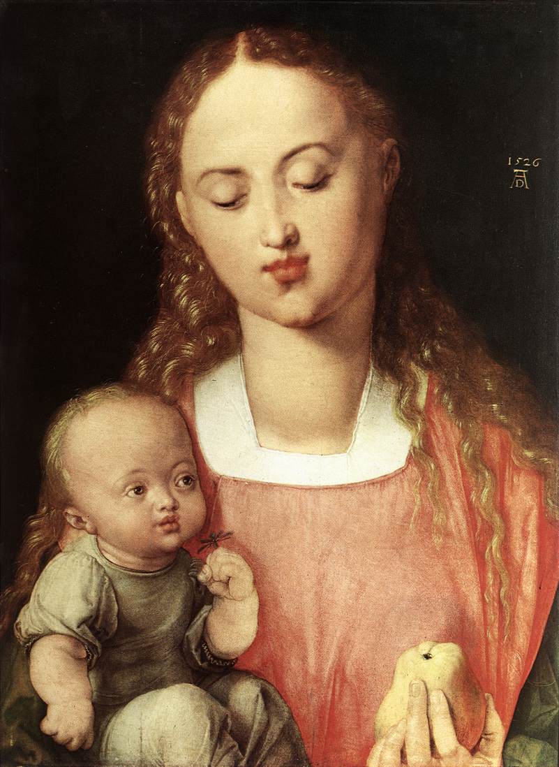 Vierge à la poire - Albrecht Dürer
