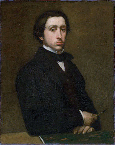 Reproduction du tableau « Portrait de l'artiste - Edgar Degas » par Alpha Reproduction en peinture à l’huile