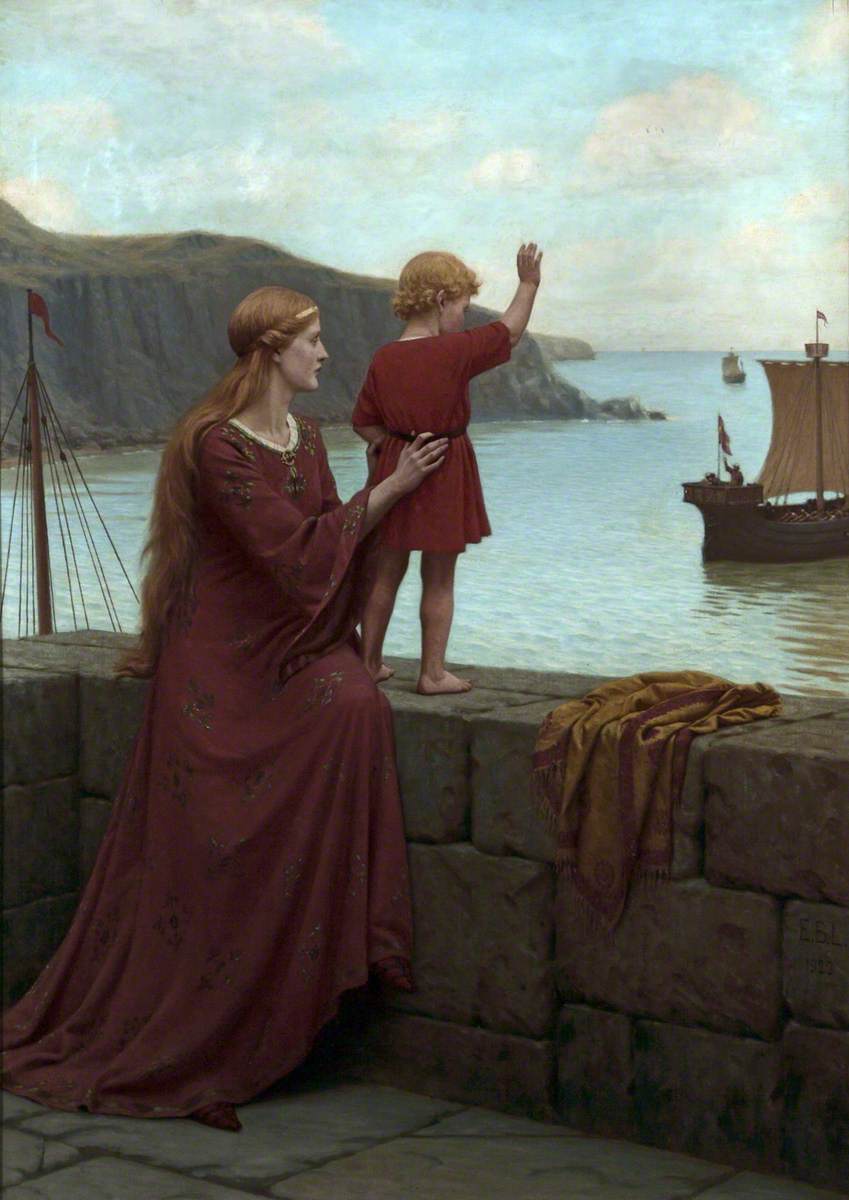 Adieu - Edmund Blair Leighton