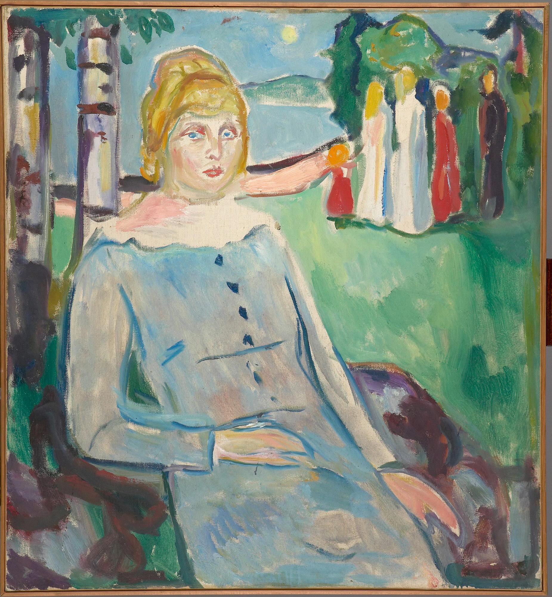 Reproduction du tableau « Dagny Konow - Edvard Munch » par Alpha Reproduction en peinture à l’huile