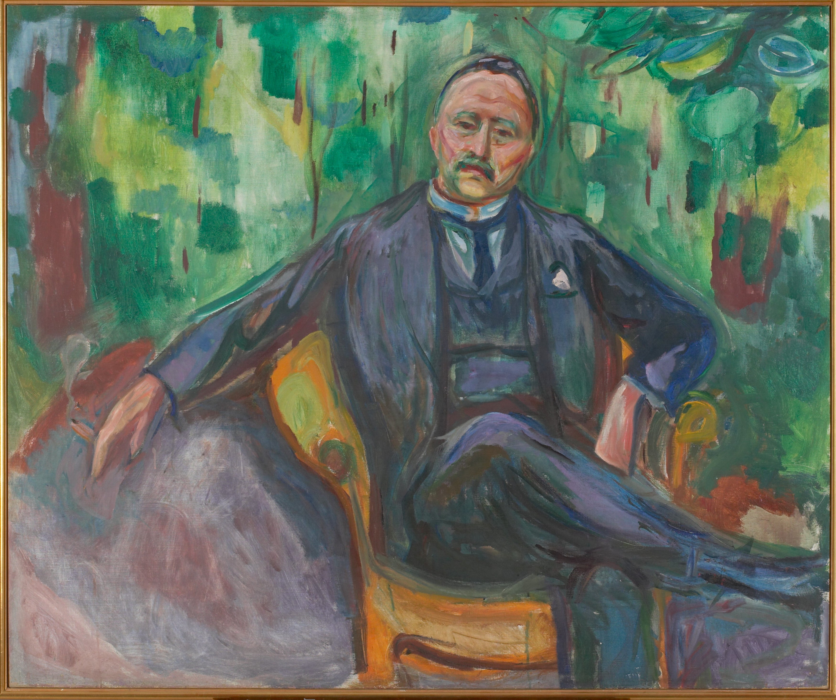 Reproduction du tableau « Heinrich C. Hudtwalcker - Edvard Munch » par Alpha Reproduction en peinture à l’huile