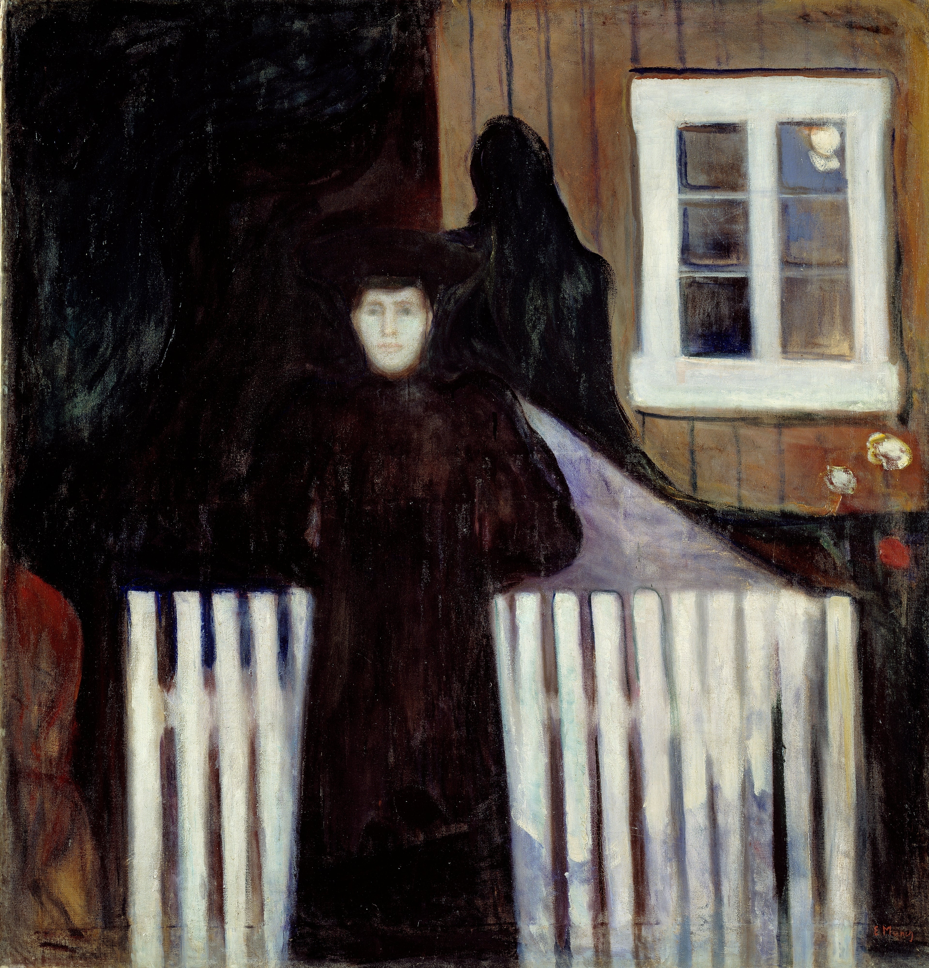 Reproduction du tableau « Clair de lune - Edvard Munch » par Alpha Reproduction en peinture à l’huile