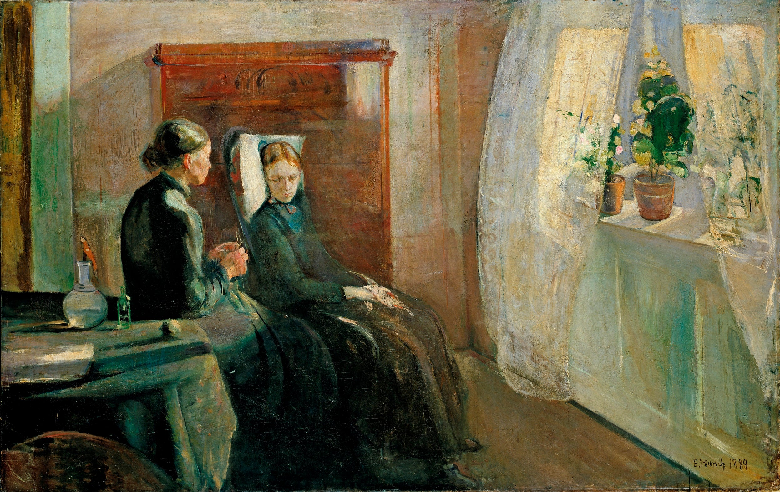 Reproduction du tableau « Printemps - Edvard Munch » par Alpha Reproduction en peinture à l’huile