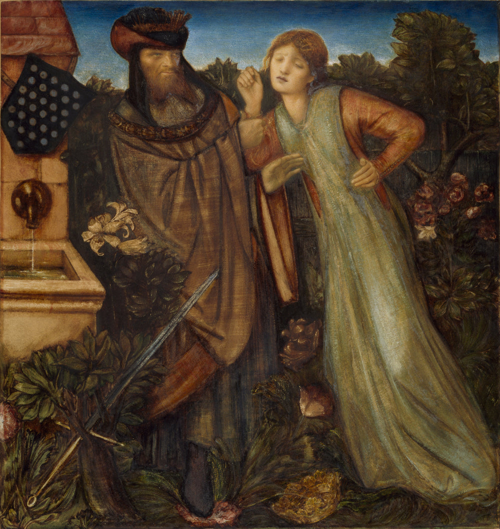 Le roi Marc et la Belle Iseult - Edward Burne-Jones - Alpha Reproduction