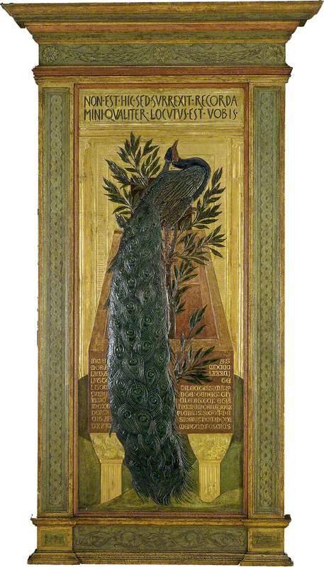 Un paon - Edward Burne-Jones