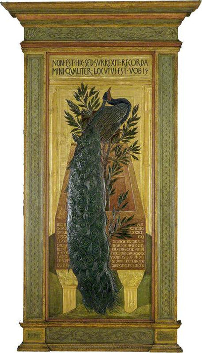 Un paon - Edward Burne-Jones - Alpha Reproduction