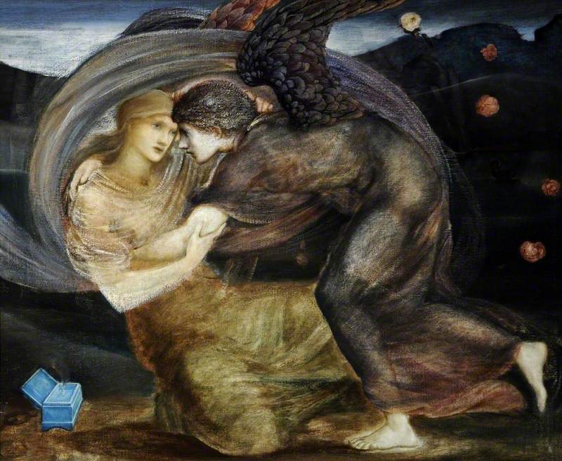 Cupidon délivrant Psyché - Edward Burne-Jones