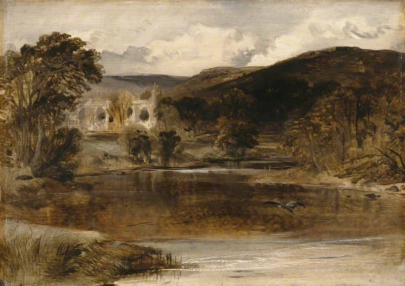 Abbaye de Bolton, Yorkshire - Edwin Henry Landseer