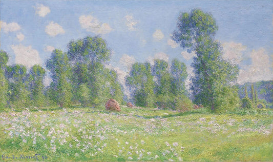 🌸 Весенний эффект в Живерни – Клод Моне (1890)