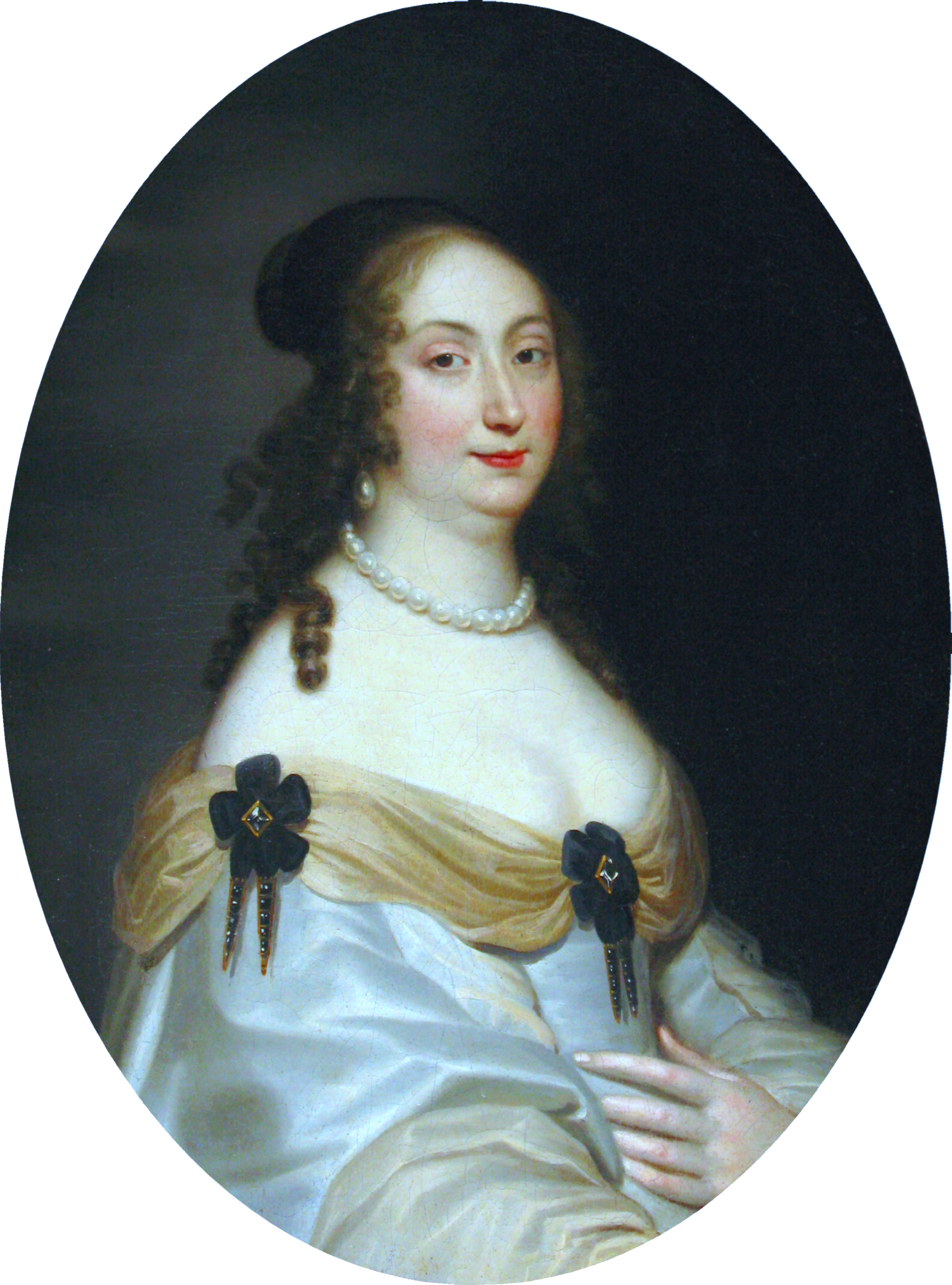 Portrait de Marie-Louise de Gonzague (détail). - Juste d’Egmont - Alpha Reproduction