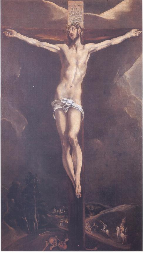 Le Christ sur la croix - El Greco
