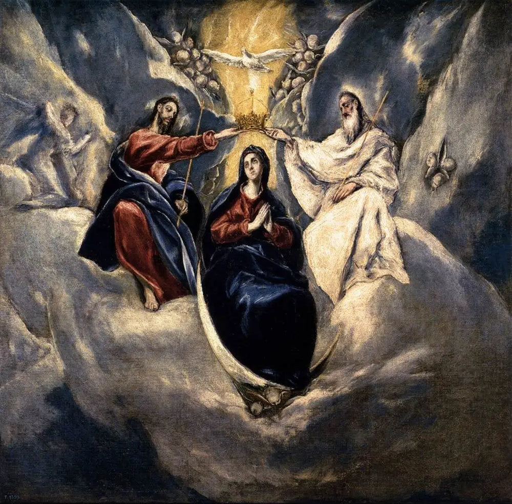 Le Couronnement de la Vierge - El Greco - Alpha Reproduction