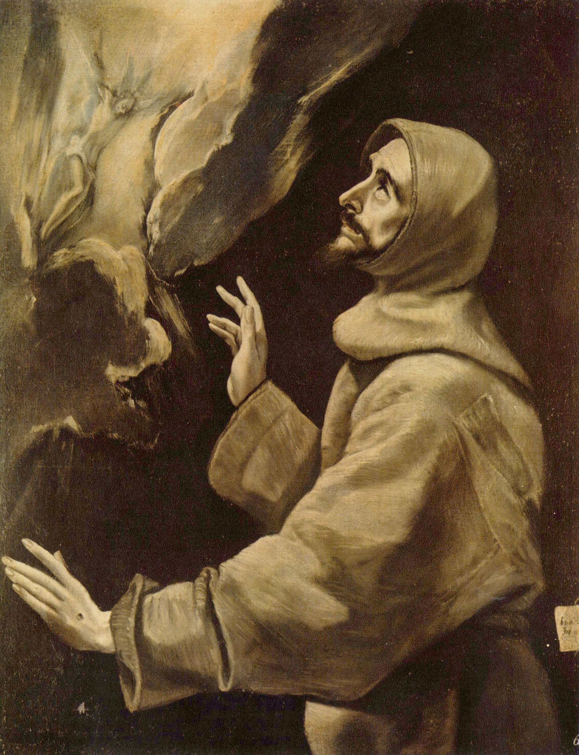 Saint François recevant les stigmates - El Greco