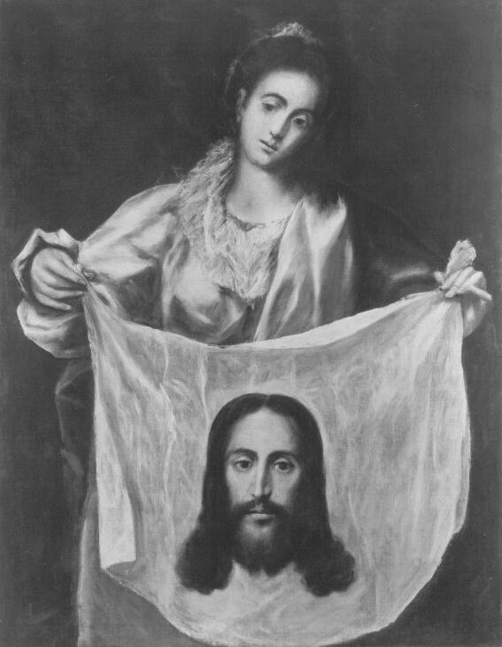 Sainte Véronique tenant le voile - El Greco